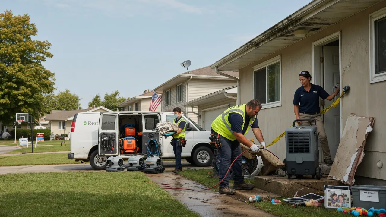 Water Damage Restoration in Heltonville, IN near me